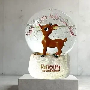 Low Battery Rudolph CHARACTER ART, LLC. | Holiday | Battery Operated Rudolph The Red Nosed ...